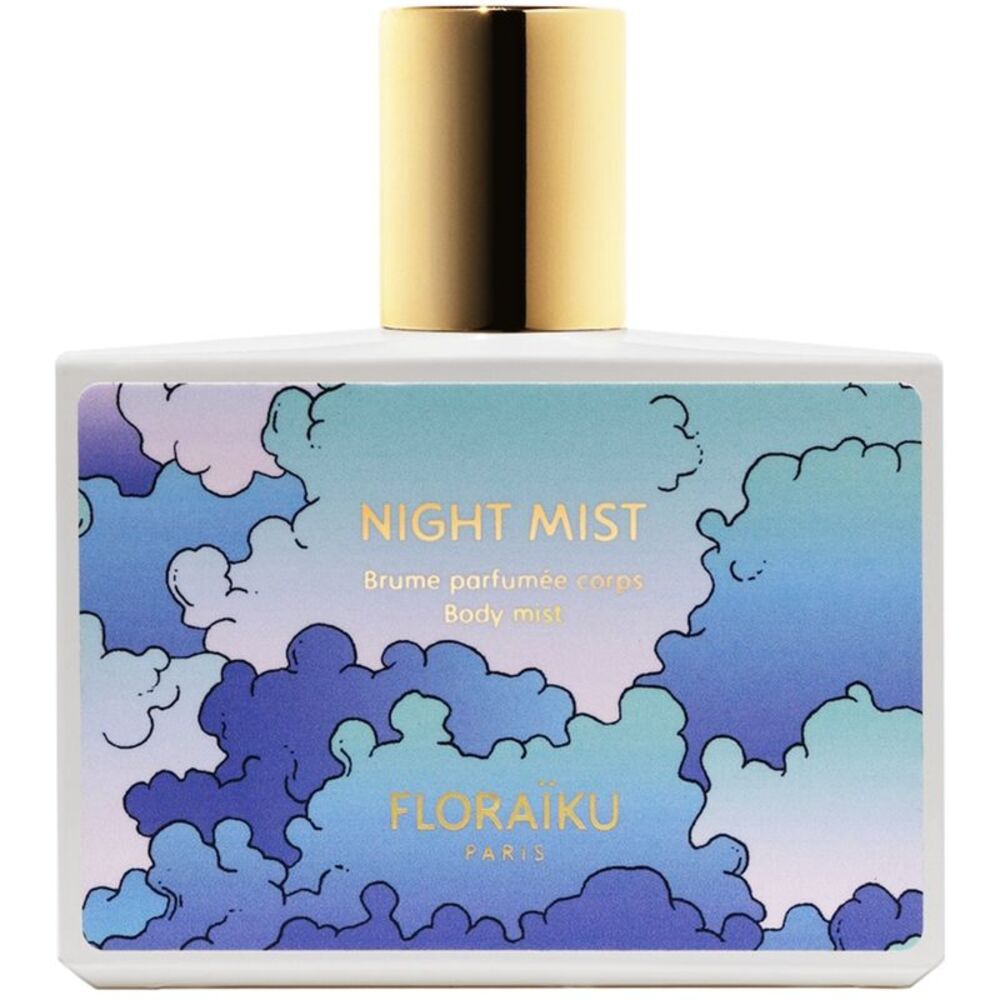 Floraiku Night Mist Body Mist Spray for Unisex 1.6 oz / 50 ml - New